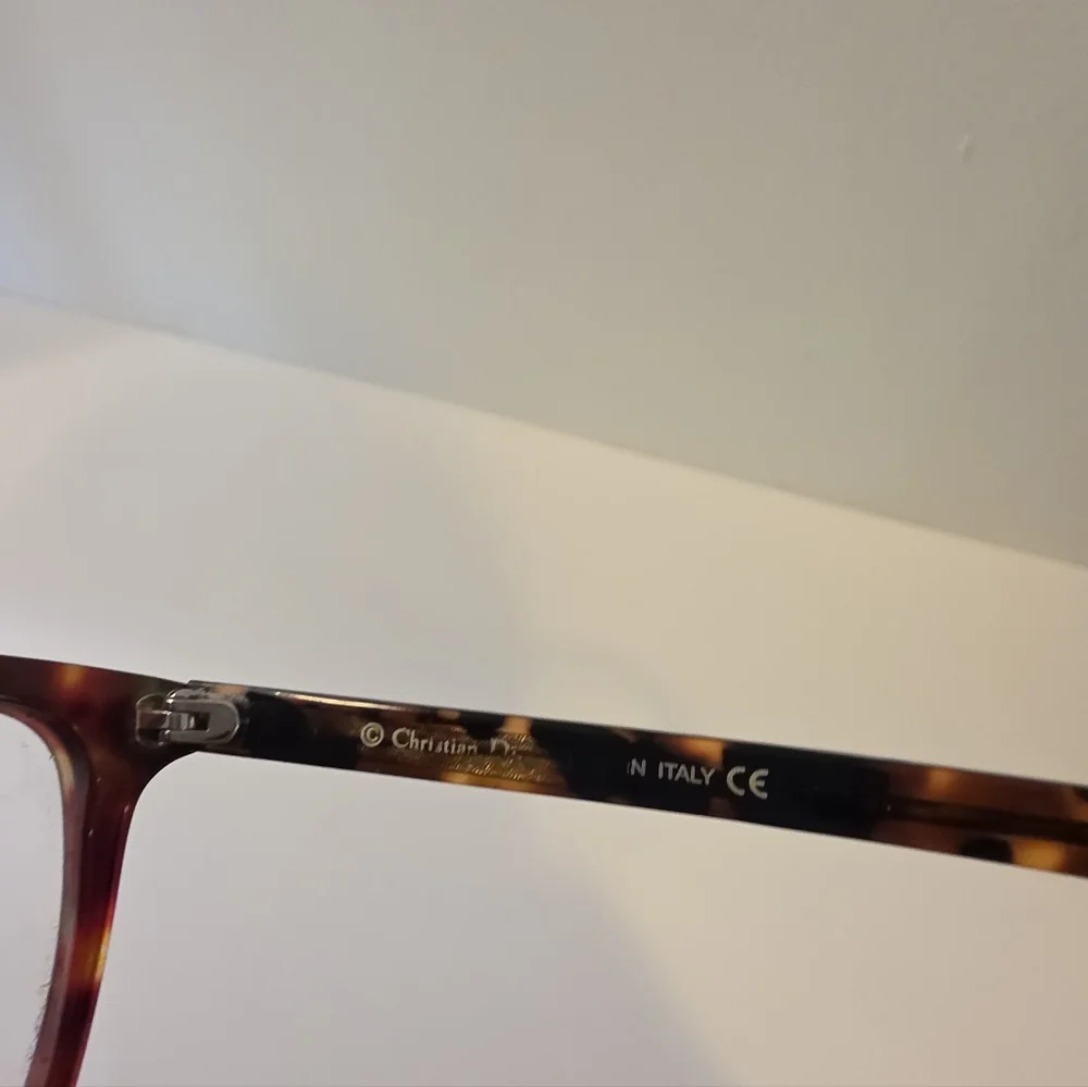 Authentic Christian Dior Montaigne 17 Cat-Eye Eyeglasses Tortoise Shell 51-16-14